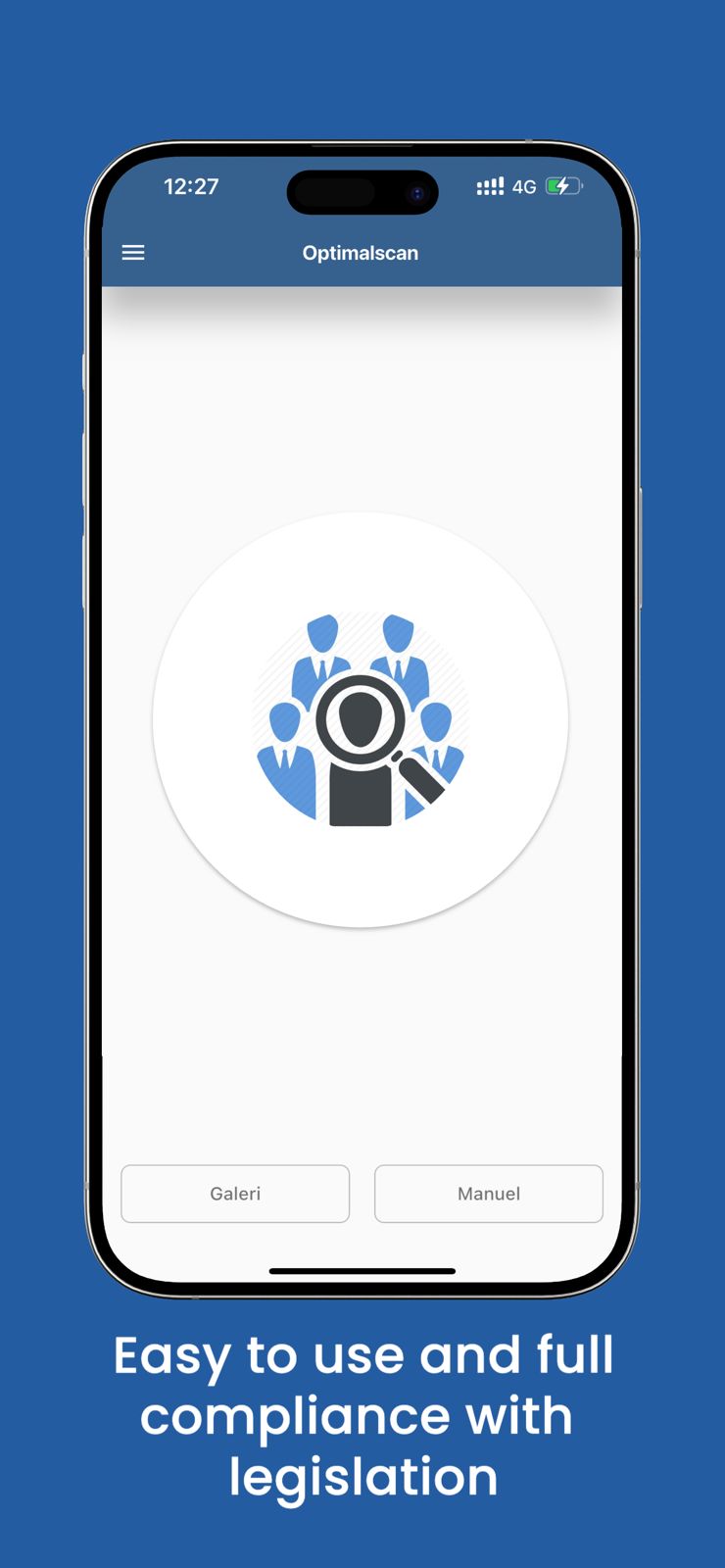 Optimalscan Mobile App
