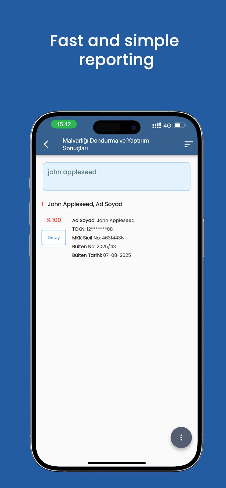 Optimalscan Mobile App
